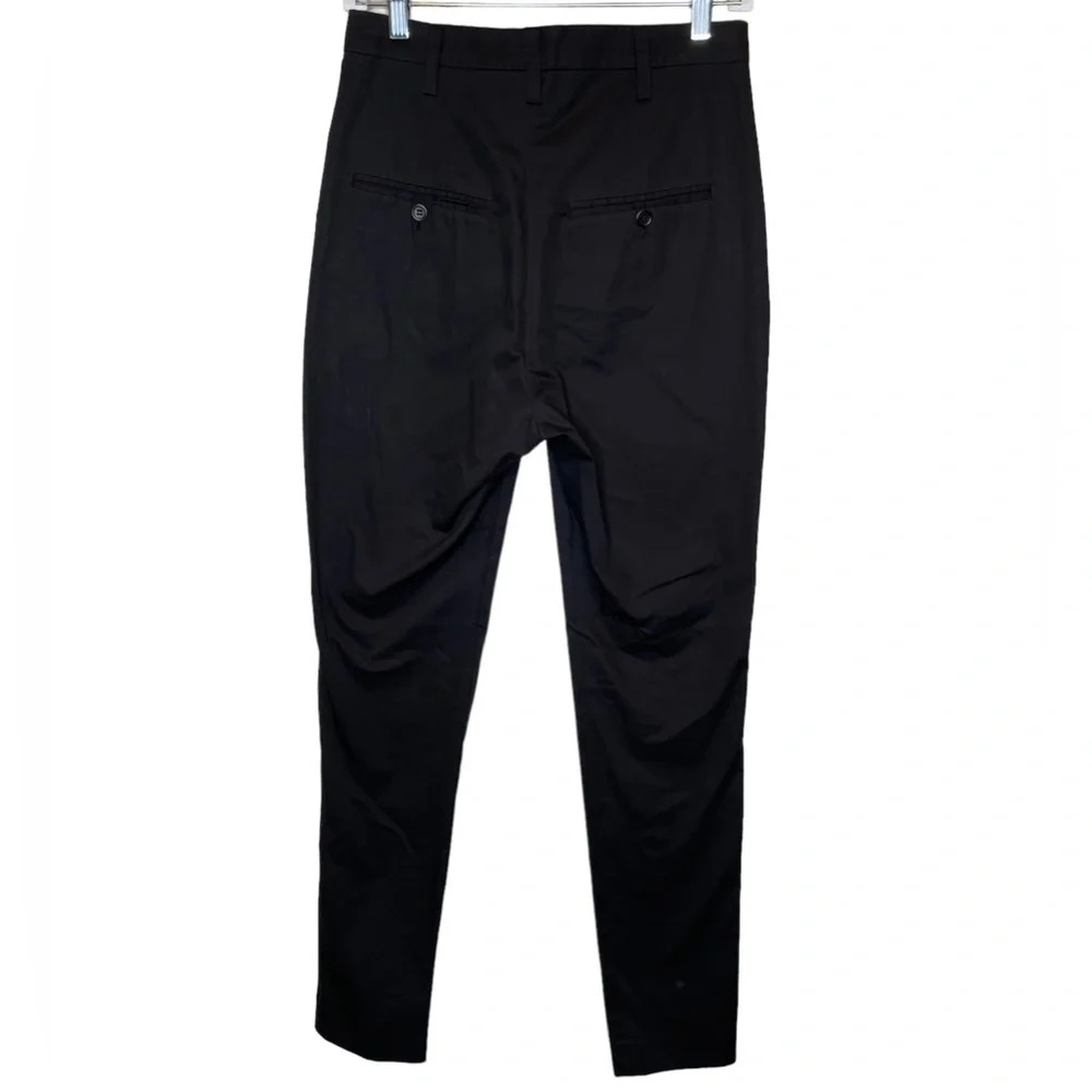 Isabel Marant Etoile Black 100% Cotton Tapered Pants Womens Size EU 34 - Picture 2 of 8